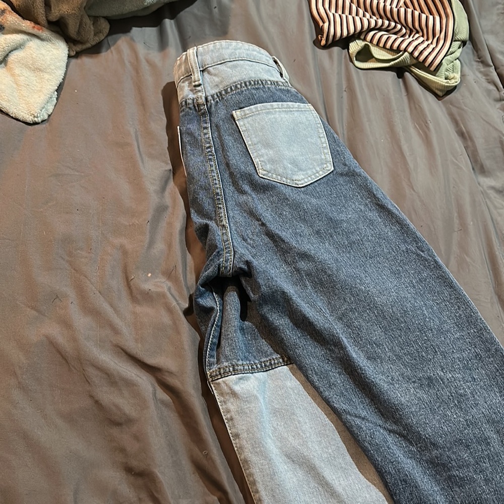 two colour jeans - Picture 2 of 4